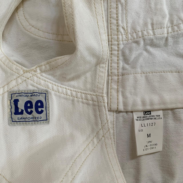 Lee(リー)のLee サロペット 白 レディースのパンツ(サロペット/オーバーオール)の商品写真