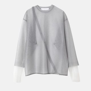 ルシェルブルー(LE CIEL BLEU)のTransparent knit tops(カットソー(長袖/七分))