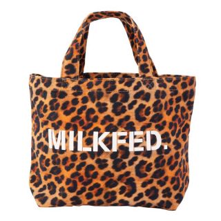 ミルクフェド(MILKFED.)の新品 今期 MILKFED. LEOPARD MINI TOTE ミルクフェド(トートバッグ)