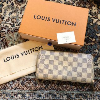 ルイヴィトン(LOUIS VUITTON)のLOUIS VUITTON ダミエ　アズール　ジッピーウォレット　長財布(長財布)