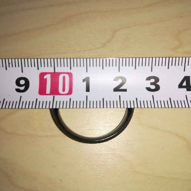 指輪 チタン製 ポイント消化 メンズのアクセサリー(リング(指輪))の商品写真
