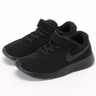 ナイキ(NIKE)のNIKE ナイキ　キッズスニーカー  17.5cm ブラック　クリーニング済(スニーカー)