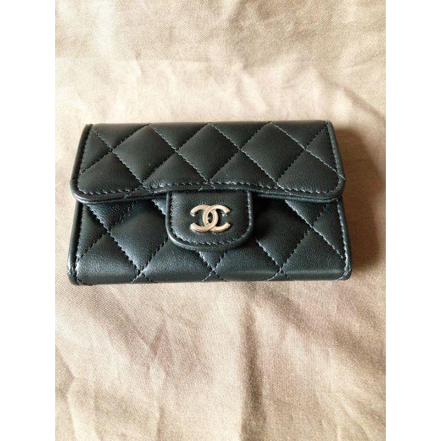 CHANEL - 新品 CHANEL シャネル クラシック カードケース コインケース ラムスキンの通販 by まかろん☺︎｜シャネルならラクマ