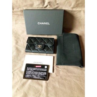 シャネル(CHANEL)の新品 CHANEL シャネル クラシック　カードケース　コインケース　ラムスキン(コインケース)