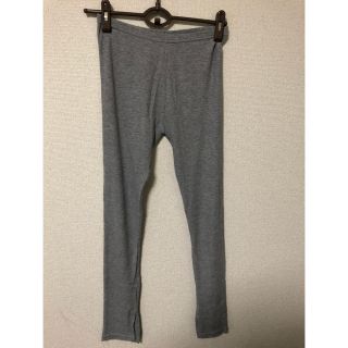 シマムラ(しまむら)のレギンス 美品 リブ しまむら グレー 売り切り！(レギンス/スパッツ)