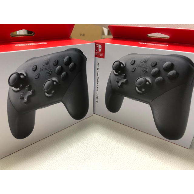 【新品未開封】Nintendo Switch Proコントローラースイッチ ２個