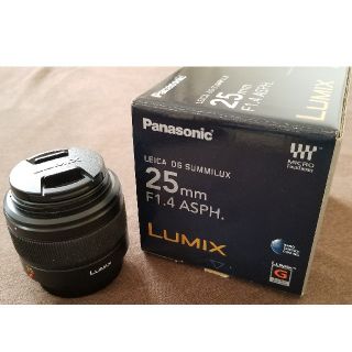 パナソニック(Panasonic)のPanasonic 25mm F1.4 ASPH　H-X025(レンズ(単焦点))