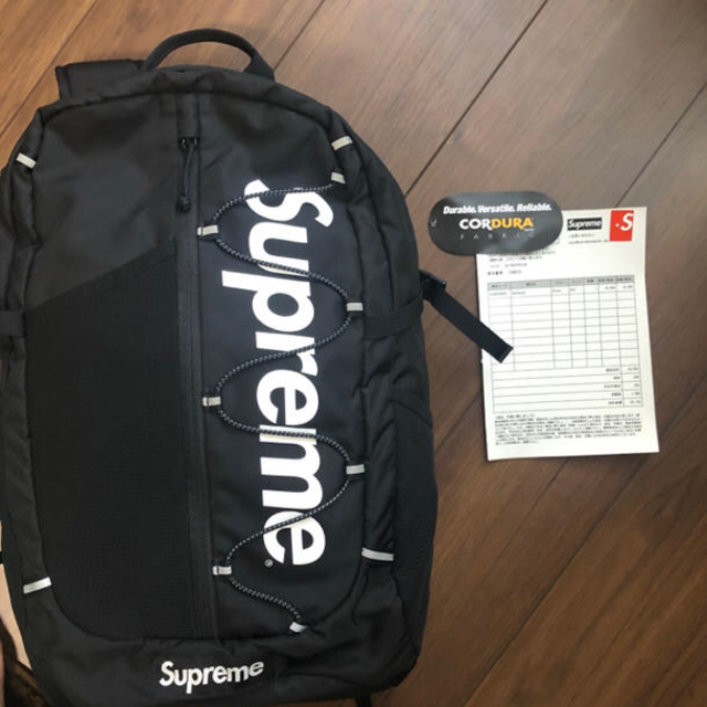 付属品完備　supreme 17ss backpack