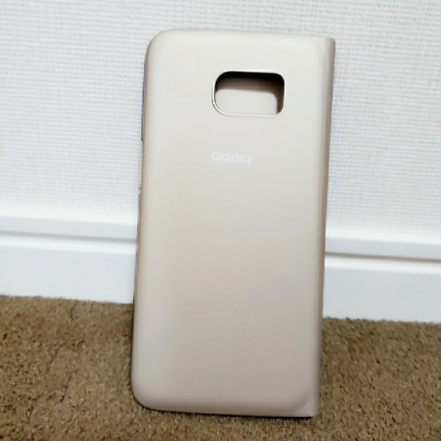 SAMSUNG(サムスン)のGalaxy 純正 フリップケース S7edge スマホ/家電/カメラのスマホアクセサリー(Androidケース)の商品写真