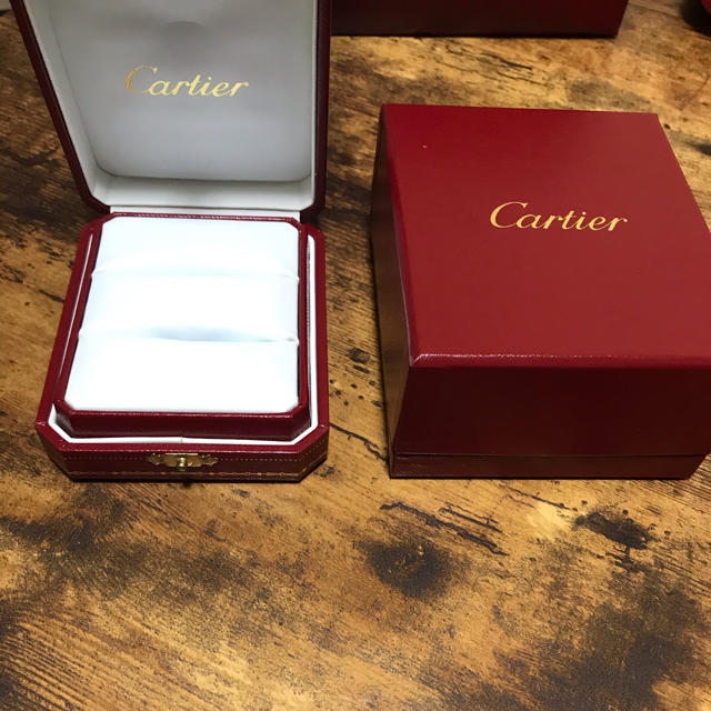 Cartier - 正規店⭐️カルティエ⭐️ 💍リングケース 💍ジュエリーBOXの通販 by たいちゃん's shop｜カルティエならラクマ