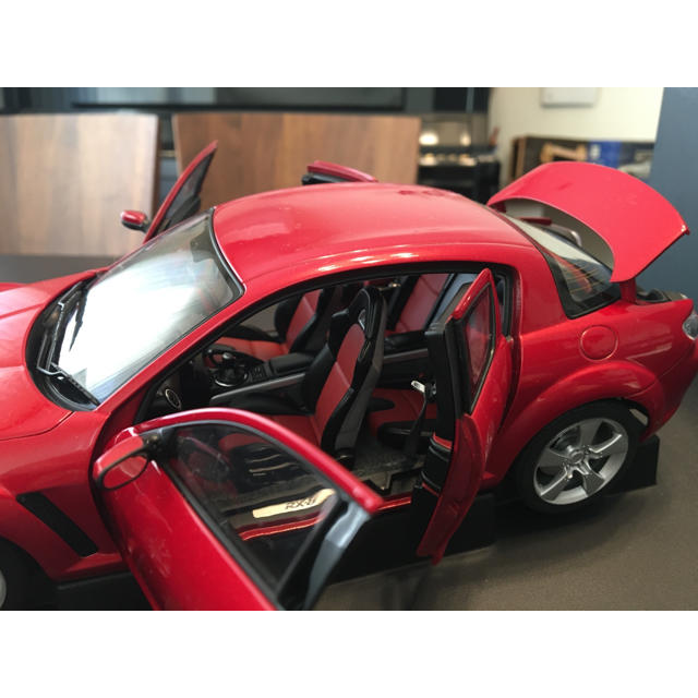 マツダ(マツダ)のMAZDA RX8■オートアート■kyosho■1/18スケール■ エンタメ/ホビーのおもちゃ/ぬいぐるみ(ミニカー)の商品写真