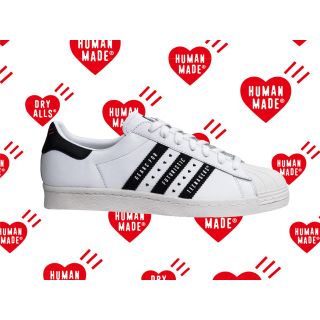 アディダス(adidas)のSUPERSTAR 80s HUMAN MADE ヒューマンメイド　(スニーカー)