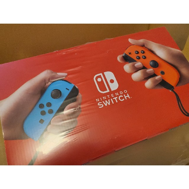 Nintendo Switch(ニンテンドースイッチ)の【新品未開封】任天堂 Switch スイッチ 新型 本体 ネオン エンタメ/ホビーのゲームソフト/ゲーム機本体(家庭用ゲーム機本体)の商品写真