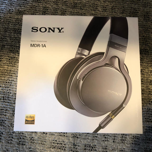 未使用　SONY MDR-1A ヘッドフォン ハイレゾ対応