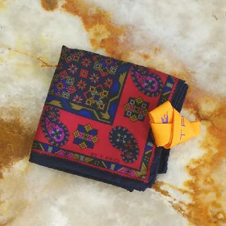 エトロ(ETRO)の未使用☆ETRO☆スカーフ☆ポケットチーフ(バンダナ/スカーフ)