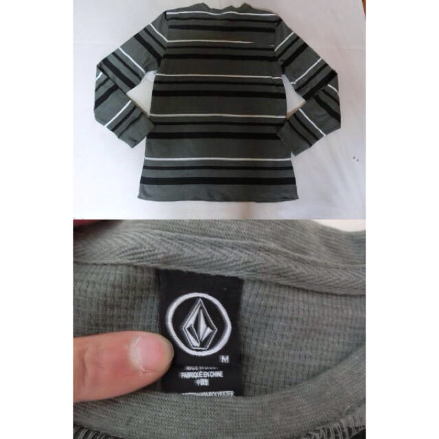volcom(ボルコム)のボルコム サーマルロンT US M濃灰 メンズのトップス(Tシャツ/カットソー(七分/長袖))の商品写真