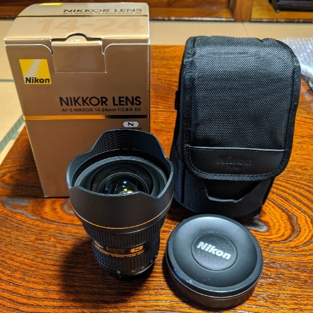 Nikon(ニコン)の[値下げ]Nikon AF-S NIKKOR 14-24mm f/2.8G ED スマホ/家電/カメラのカメラ(レンズ(ズーム))の商品写真