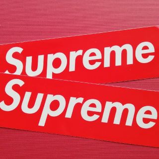 シュプリーム(Supreme)のSupreme　ステッカー2枚(ノベルティグッズ)