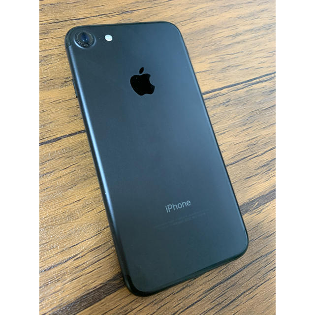 iPhone 7 Black 128 GB  SIMフリースマートフォン/携帯電話