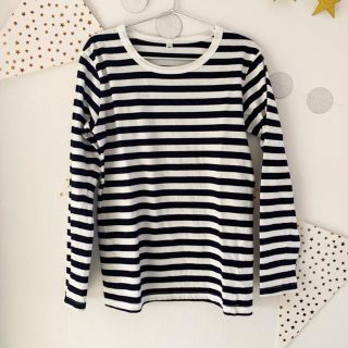 ムジルシリョウヒン(MUJI (無印良品))のボーダー ロンT(Tシャツ/カットソー)