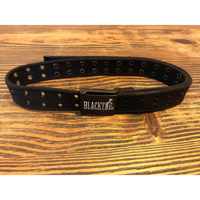 BLACKTOP Kustoms(ブラックトップカスタムズ)のblack top belt ベルト 北原哲夫 SENSE バイカー アメカジ メンズのファッション小物(ベルト)の商品写真