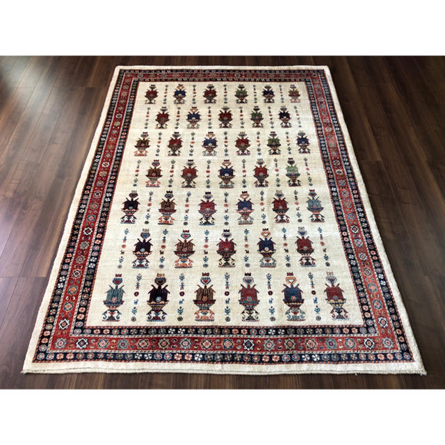 ルリバフト ペルシャ絨毯 260×192cm