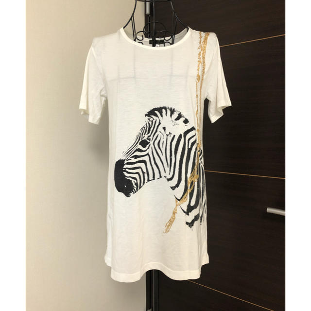 2wayロングTシャツ　カットソー　トップス レディースのトップス(Tシャツ(半袖/袖なし))の商品写真