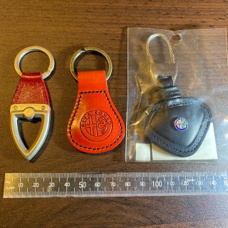 アルファロメオ(Alfa Romeo)のアルファロメオ　キーホルダー3種非売品(キーホルダー)