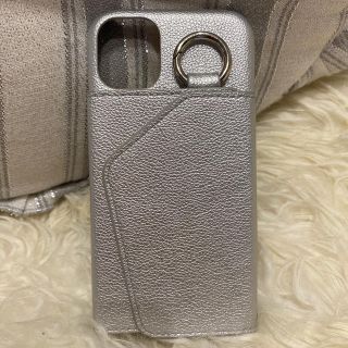 ビューティアンドユースユナイテッドアローズ(BEAUTY&YOUTH UNITED ARROWS)の✩ensemble iPhone11ケース シルバー ajewエジュー✩(iPhoneケース)