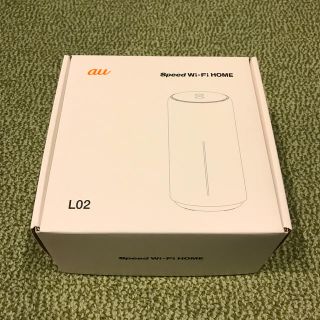 エーユー(au)の最新型 Speed Wi-Fi HOME L02(PC周辺機器)