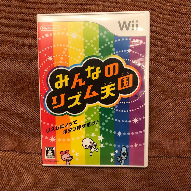 Wii(ウィー)のリズム天国ゴールド　Wii エンタメ/ホビーのゲームソフト/ゲーム機本体(家庭用ゲームソフト)の商品写真