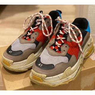 バレンシアガ(Balenciaga)のバレンシアガ トリプルS マルチカラー 41 正規品 トリプルエス(スニーカー)