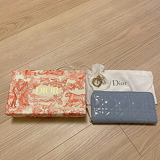 クリスチャンディオール(Christian Dior)のDior カーフスキン　ウォレット　長財布 新品未使用(財布)