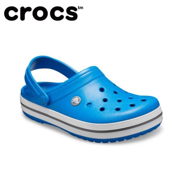 bright cobalt crocs