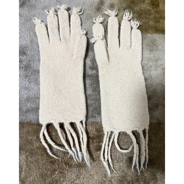 TSUMORI CHISATO(ツモリチサト)のTSUMORI CHISATO ウール手袋 レディースのファッション小物(手袋)の商品写真