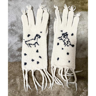 ツモリチサト(TSUMORI CHISATO)のTSUMORI CHISATO ウール手袋(手袋)
