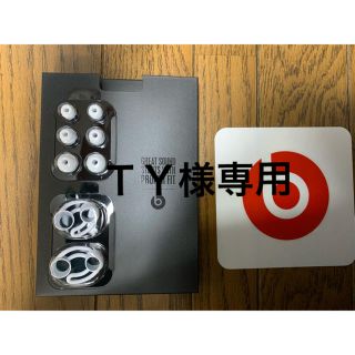 ビーツバイドクタードレ(Beats by Dr Dre)の【ＴＹ様専用】beatsX 付属品　イヤホン　ステッカー(ヘッドフォン/イヤフォン)