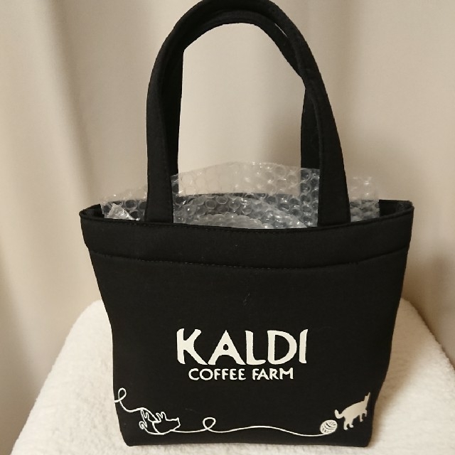 KALDI(カルディ)のカルディ ネコの日バッグ ティートレイ 2019  レディースのバッグ(トートバッグ)の商品写真