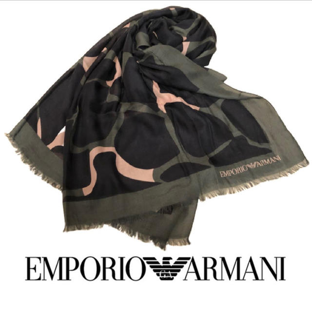 Emporio Armani(エンポリオアルマーニ)の新品未使用☆箱付☆EMPORIO ARMANI エンポリオアルマーニ　スカーフ メンズのファッション小物(ストール)の商品写真