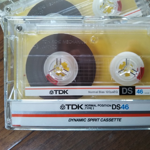 TDK(ティーディーケイ)のカセットテープ　TDK  DS46      ３本 スマホ/家電/カメラのオーディオ機器(その他)の商品写真