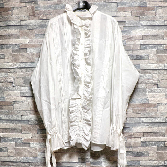 MIKIO SAKABE - 極美品 16ss ミキオサカベ ボリューフリルシャツ MIKIO SAKABE - 極美品 16ss ミキオサカベ ボリューフリルシャツ