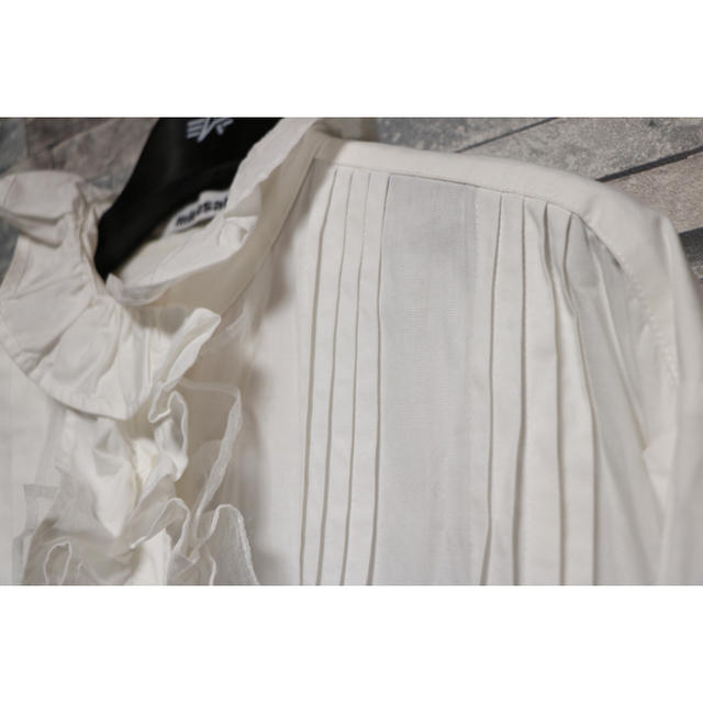 MIKIO SAKABE - 極美品 16ss ミキオサカベ ボリューフリルシャツ MIKIO SAKABE - 極美品 16ss ミキオサカベ ボリューフリルシャツ
