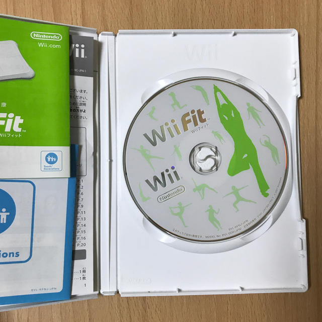 Wii(ウィー)のWii Fit  Wiiフィット（ソフトのみ） エンタメ/ホビーのゲームソフト/ゲーム機本体(家庭用ゲームソフト)の商品写真