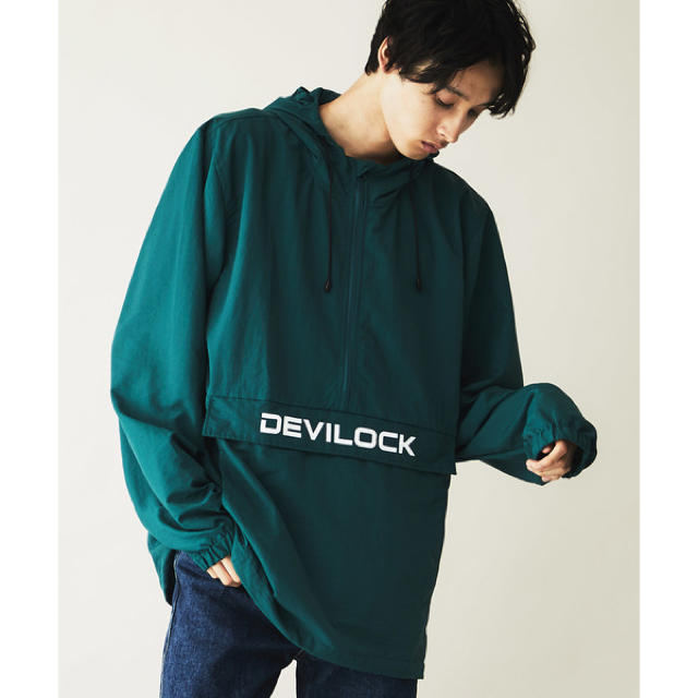 DEVILOCK(デビロック)のsupfit様専用　ロゴ プリント アノラックパーカ メンズのジャケット/アウター(ナイロンジャケット)の商品写真