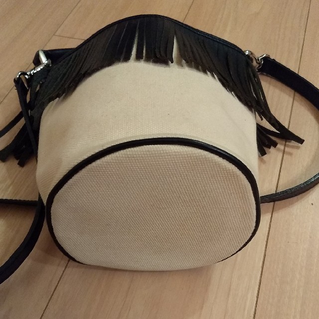 Ron Herman(ロンハーマン)のayako フリンジバッグ　黒 レディースのバッグ(ショルダーバッグ)の商品写真