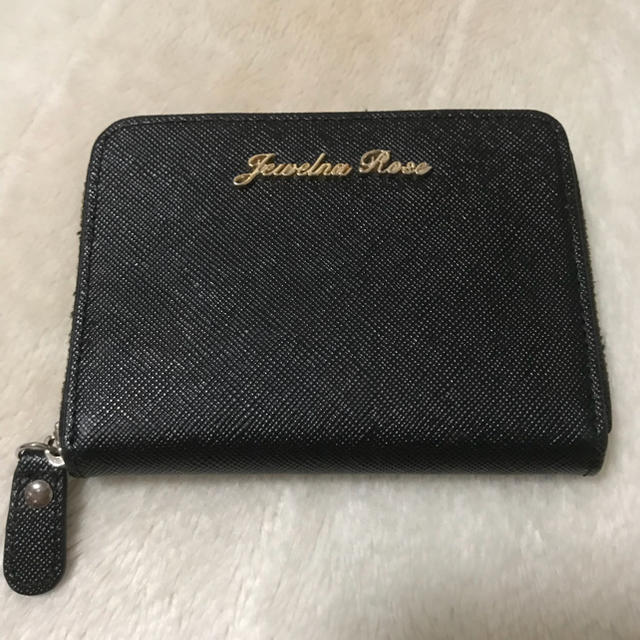 Jewelna Rose(ジュエルナローズ)のミニ財布 jewelna rose 黒 レディースのファッション小物(財布)の商品写真