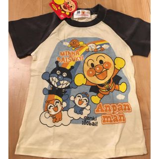 バンダイ(BANDAI)の【新品】アンパンマン＊90cm ラグラン Tシャツ(Tシャツ/カットソー)