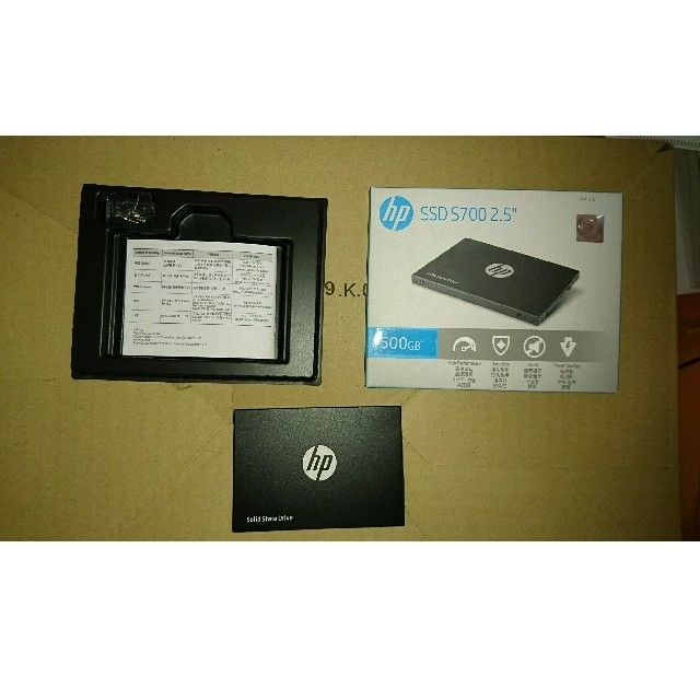 HP(ヒューレットパッカード)のJujuさん専用  HP S700Series SSD 500GB スマホ/家電/カメラのPC/タブレット(PCパーツ)の商品写真