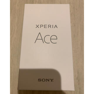 エクスペリア(Xperia)のソニー SONY Xperia ace ホワイト(スマートフォン本体)