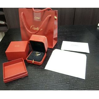 カルティエ　Cartier　三連リング　(リング(指輪))